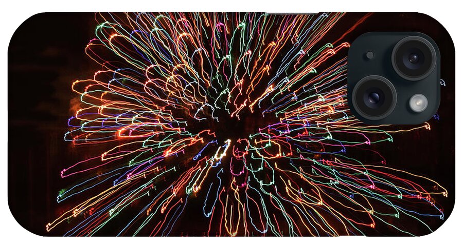 Christmas iPhone Case featuring the photograph Christmas Light Blossom by Rick Locke - Out of the Corner of My Eye