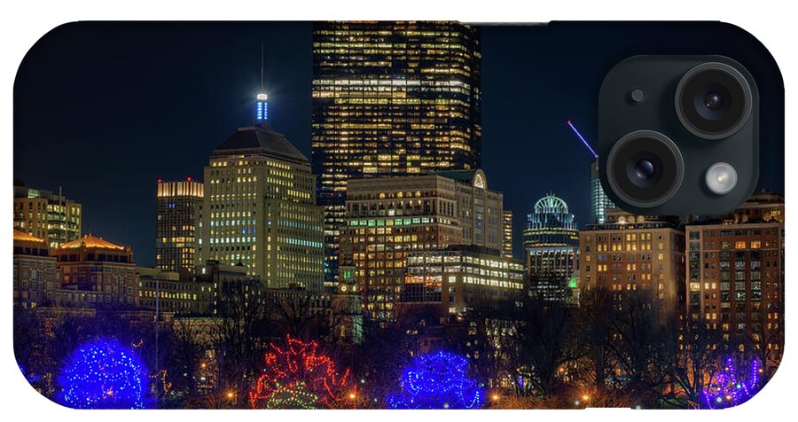 Boston iPhone Case featuring the photograph Christmastime in Boston by Kristen Wilkinson
