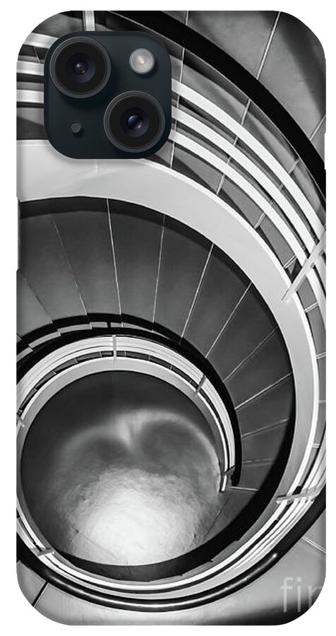 Stairway iPhone Case featuring the photograph Circular stairway by Lyl Dil Creations