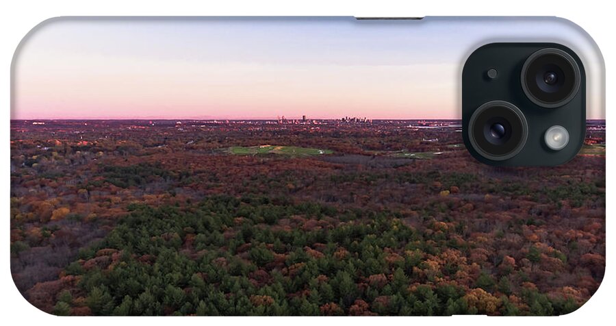 Boston iPhone Case featuring the photograph City in a sea of Color by William Bretton