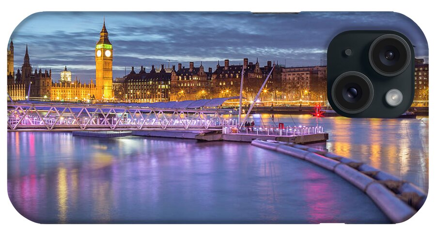 Estock iPhone Case featuring the digital art City Of Westminster, London, Uk by Riccardo Rimondi