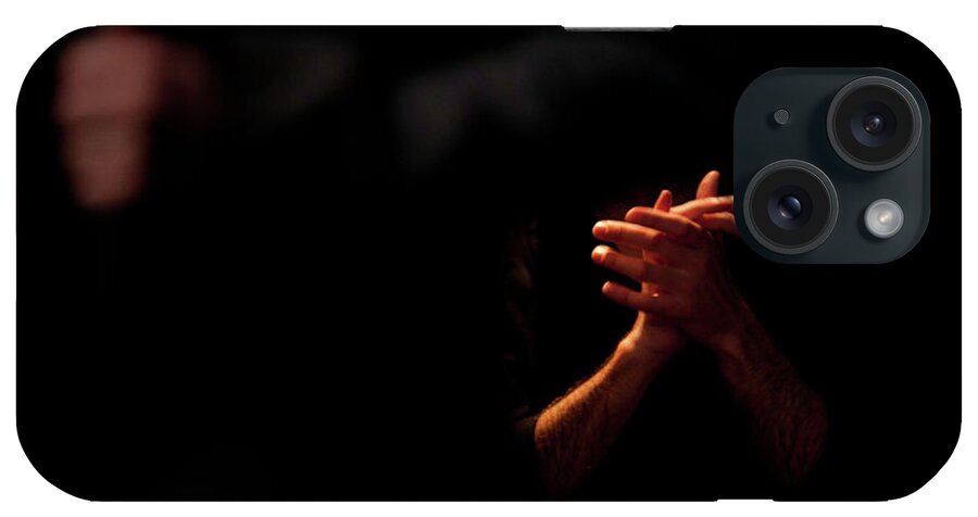 Expertise iPhone Case featuring the photograph Clapping Flamenco Dancer by Copyright, Juan Pelegrín.
