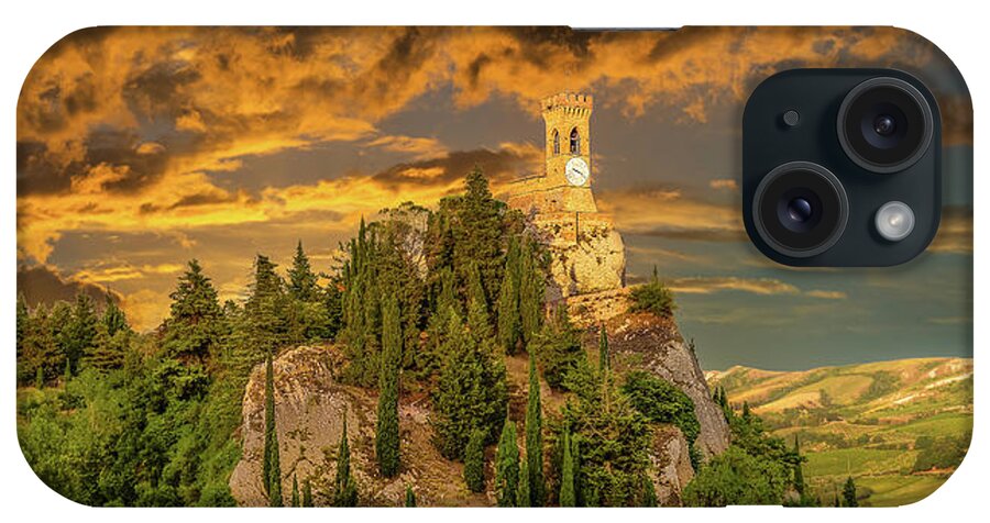 Emilia iPhone Case featuring the photograph Clock Tower by Vivida Photo PC