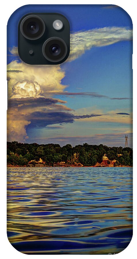 Cloud iPhone Case featuring the photograph Cloud Tower by Al Griffin