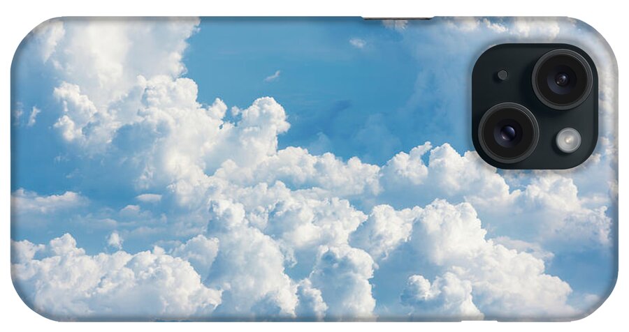 Curve iPhone Case featuring the photograph Clouds by Mutlu Kurtbas