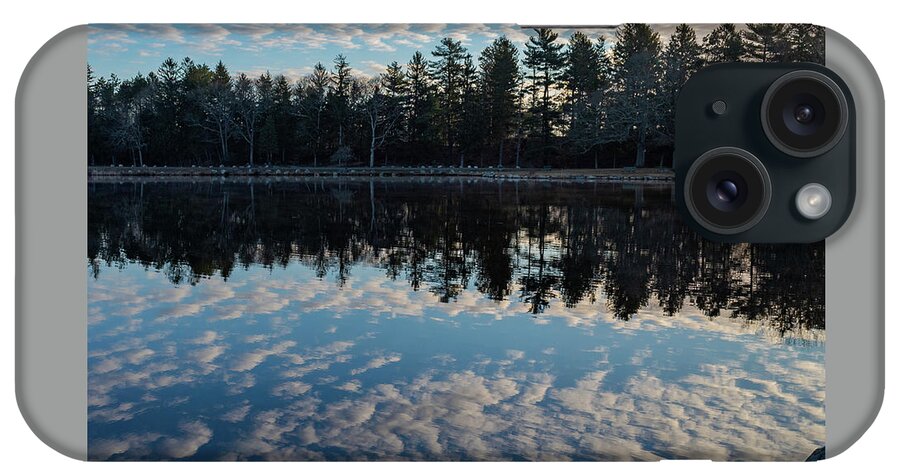 Lake iPhone Case featuring the photograph Cloudy Waters by William Bretton