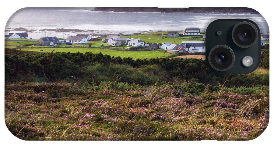 Estock iPhone Case featuring the digital art Coast At Malin Head, Ireland by Riccardo Spila
