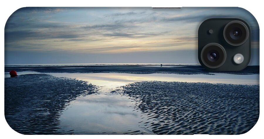 Water's Edge iPhone Case featuring the photograph Coastal Sunset by Avtg