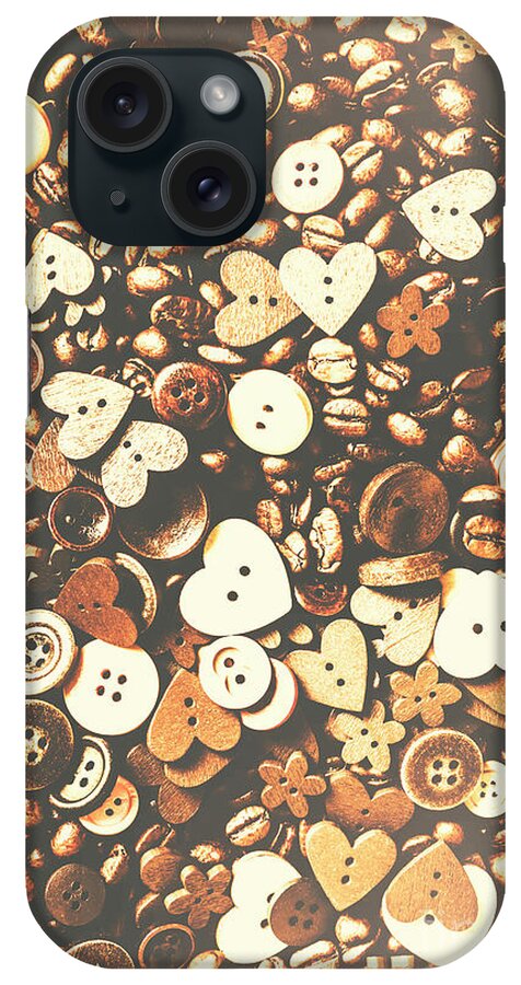 Love iPhone Case featuring the photograph Coffee lovers layout by Jorgo Photography