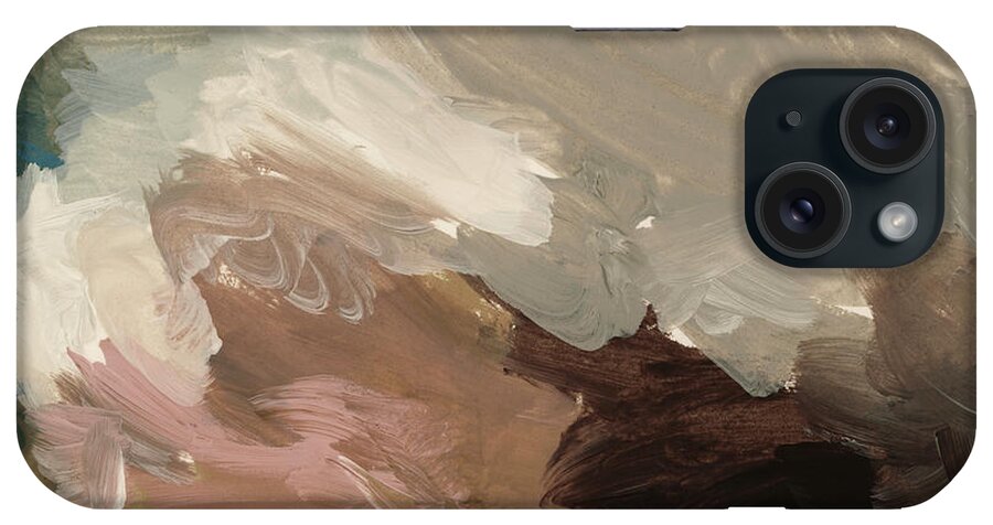 Abstract iPhone Case featuring the painting Color Meld II by Victoria Barnes