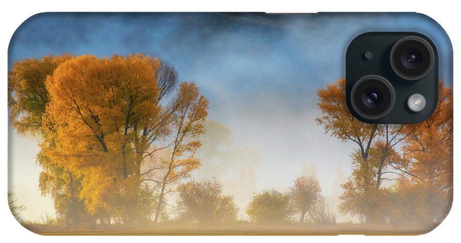Autumn iPhone Case featuring the photograph Colorado Autumn Fog by John De Bord