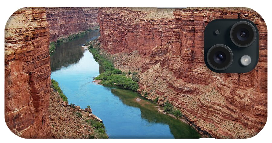 Arizona iPhone Case featuring the photograph Colorado River At Marble Canyon by Scottsfj40
