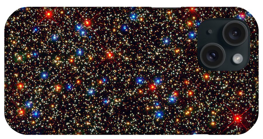 Astronomy iPhone Case featuring the photograph Colorful Stars In Omega Centauri by Science Source
