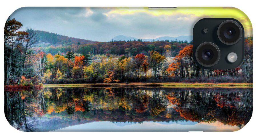 Tranquility iPhone Case featuring the photograph Colors In Fall by Joe Martin A New Hampshire Portrait Photographer