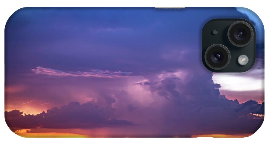 Arizona iPhone Case featuring the photograph Colors in the Tower by Laura Hedien