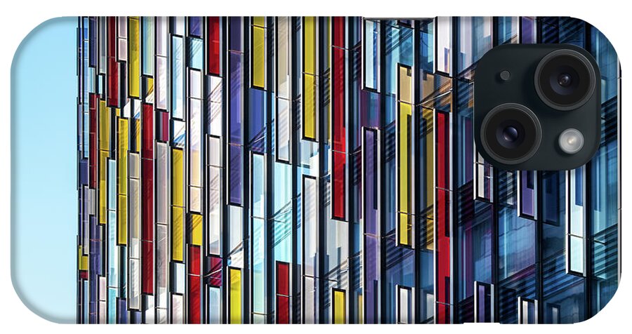 Windows iPhone Case featuring the photograph Colourtangles by Tim Gainey