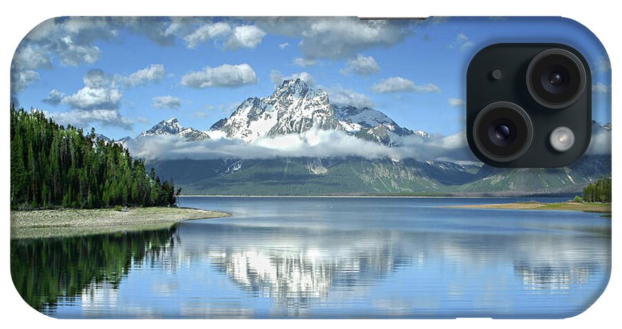 Trees iPhone Case featuring the photograph Colter Bay by Ronnie And Frances Howard