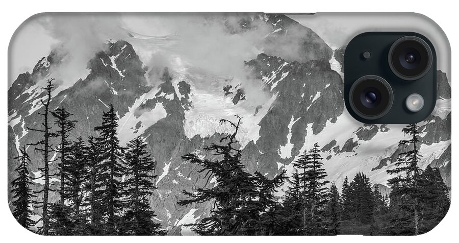 Mount Baker iPhone Case featuring the photograph Contrast by Kristopher Schoenleber