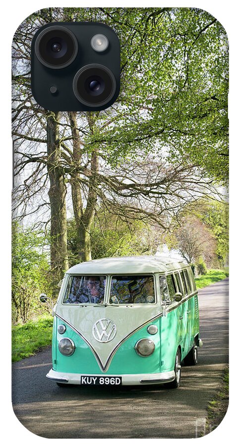 Vw iPhone Case featuring the photograph Convoy in the Countryside by Tim Gainey