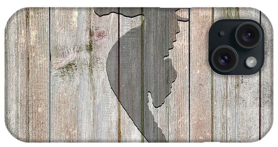 Country Sea iPhone Case featuring the mixed media Country Sea V1 1 by Lightboxjournal