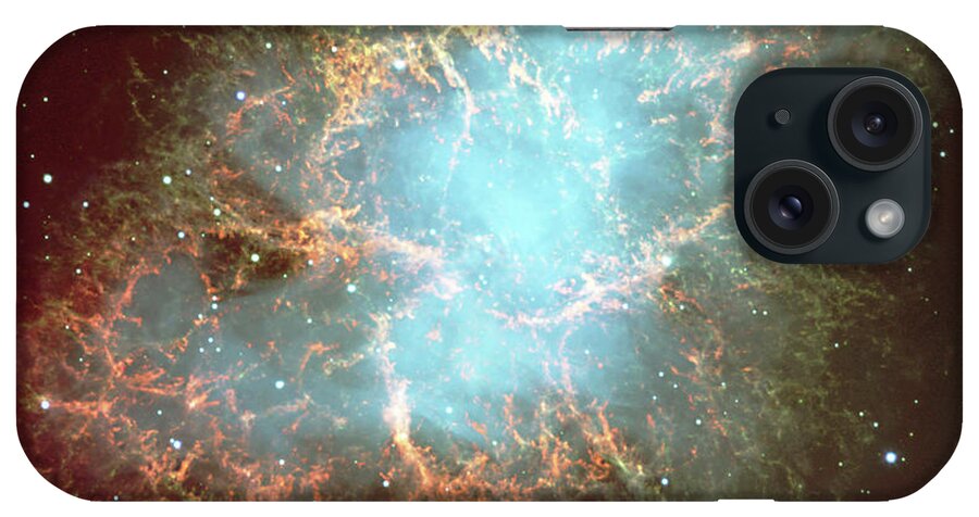 Astrophysics iPhone Case featuring the photograph Crab Nebula (m1) by European Southern Observatory/science Photo Library