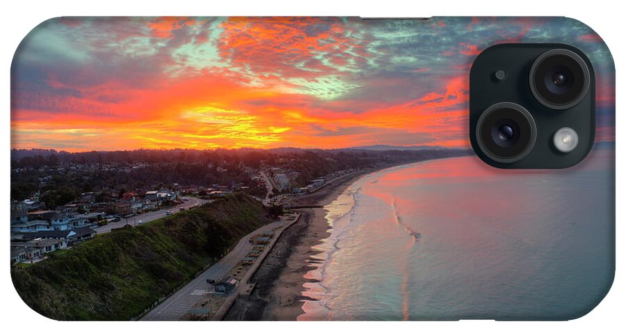 Above iPhone Case featuring the photograph Crack of Dawn by David Levy