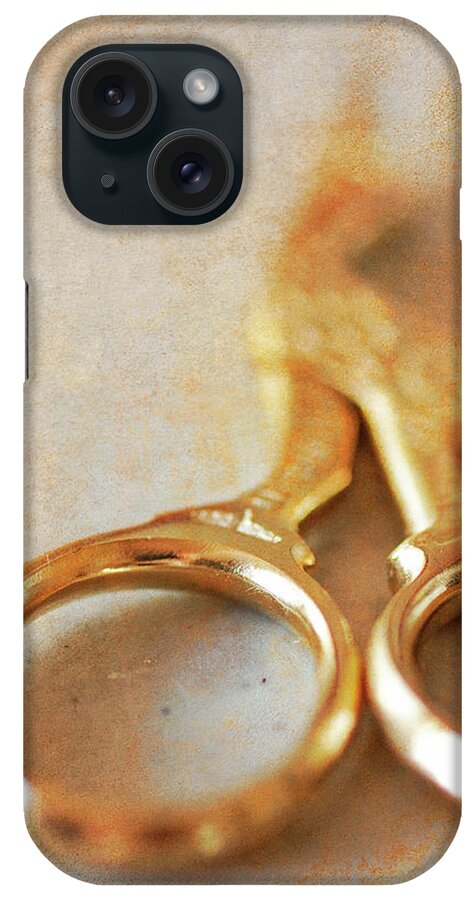 Photography iPhone Case featuring the photograph Crane Scissors by Jessica Rogers