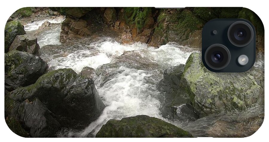Creek iPhone Case featuring the photograph Creek at Buck Gulch Falls by John Parulis