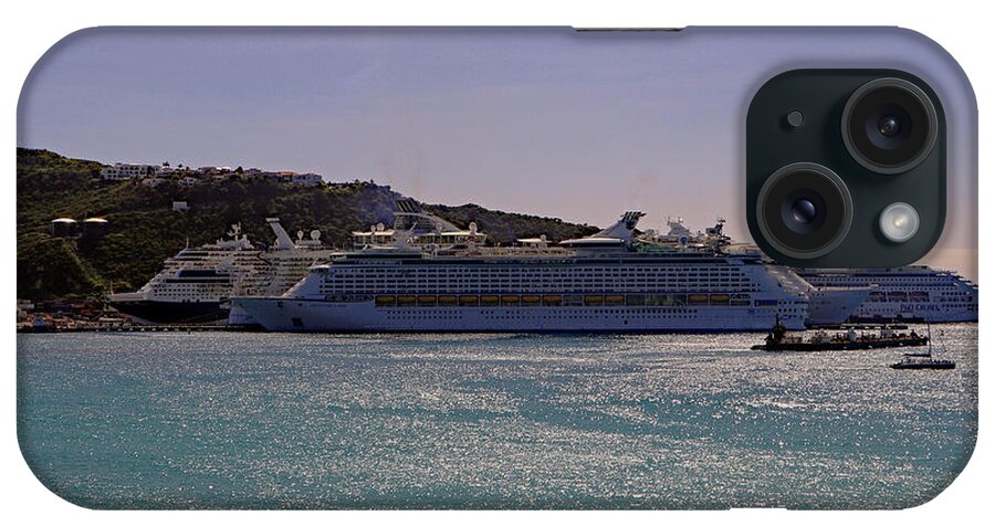 Shipps iPhone Case featuring the photograph Cruise Ships by Tony Murtagh