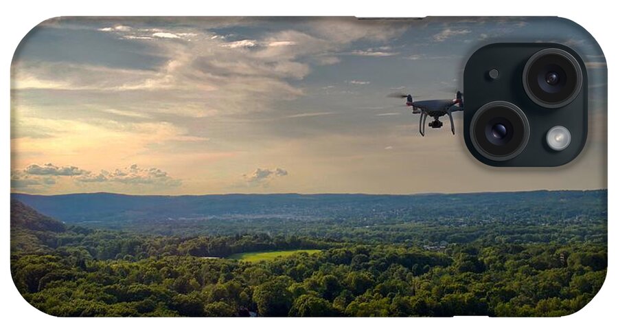 Drone iPhone Case featuring the photograph D R O N E by Anthony Giammarino