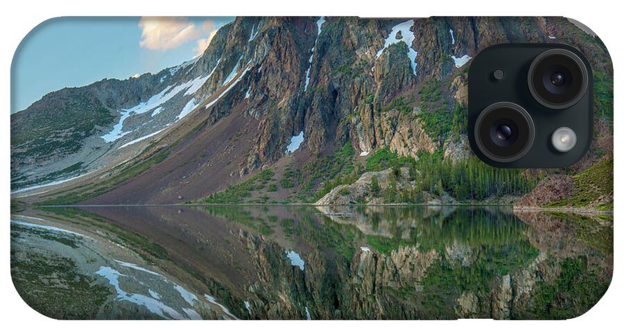 00574869 iPhone Case featuring the photograph Dana Plateau From Ellery Lake, Sierra #1 by Tim Fitzharris