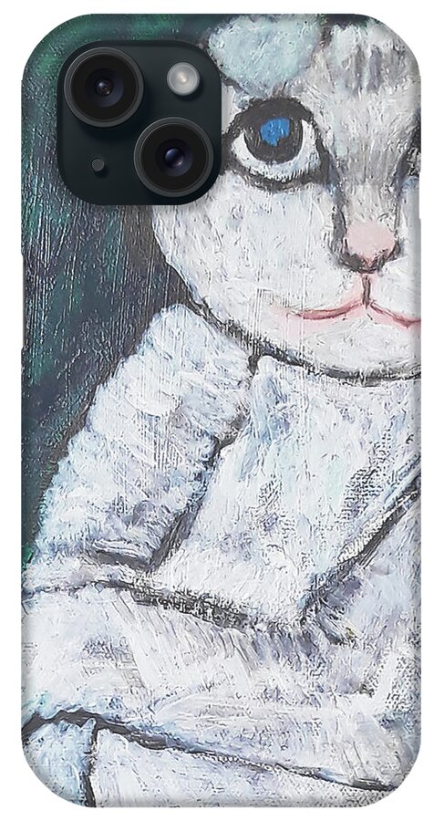 Pets iPhone Case featuring the painting Dandy Andy by Gabby Tary