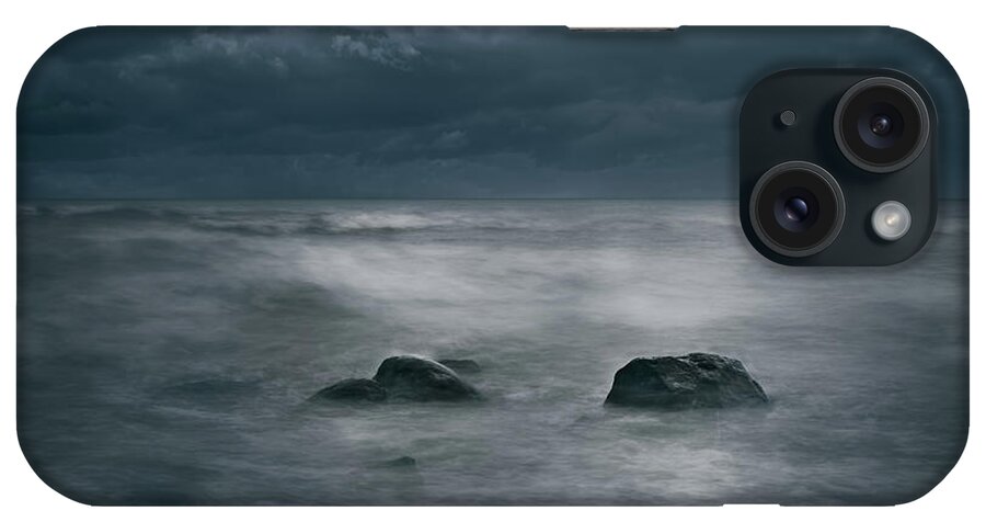 Dark iPhone Case featuring the photograph Dark and Stormy by Scott Norris