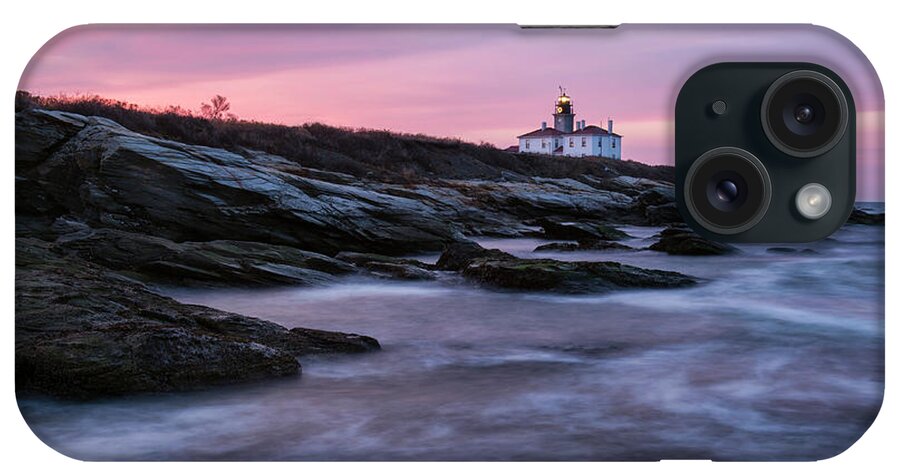 Dawn At Beavertail Point iPhone Case featuring the photograph Dawn At Beavertail Point by Michael Blanchette Photography
