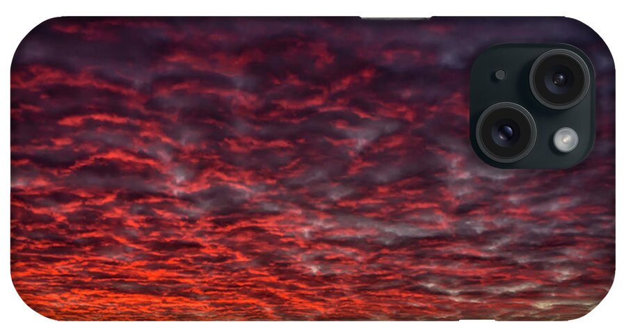Sunrise iPhone Case featuring the photograph Dawn of a Cold Day by Thomas R Fletcher