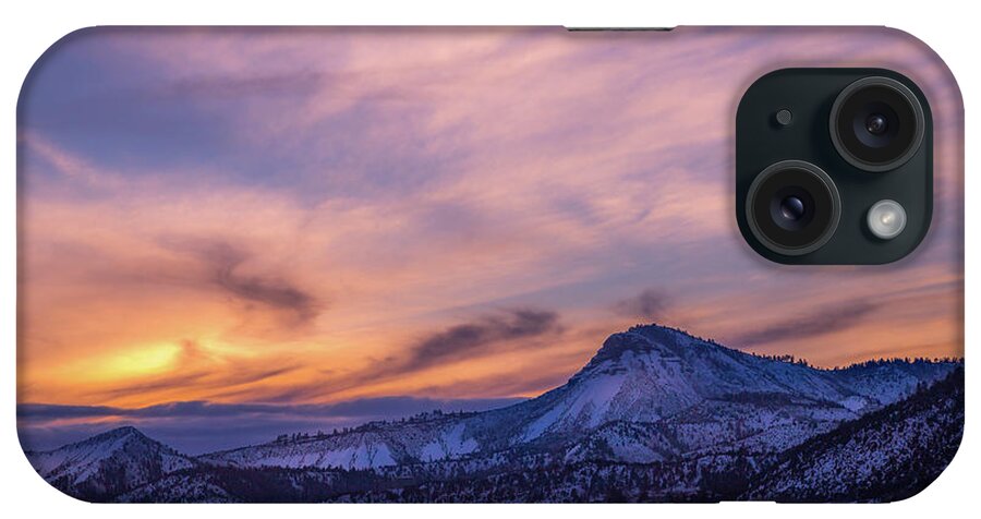 Animas Valley iPhone Case featuring the photograph Day's End by Jen Manganello