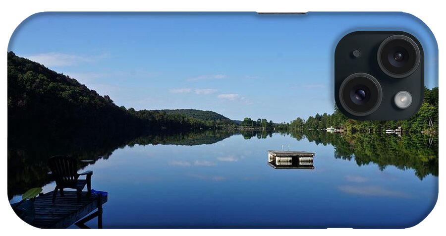 Lake iPhone Case featuring the photograph Daytime Lake by Kathy Ozzard Chism