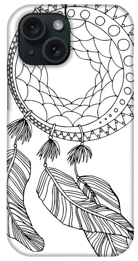 Dc 01 iPhone Case featuring the digital art Dc 01 by Rose Rambo