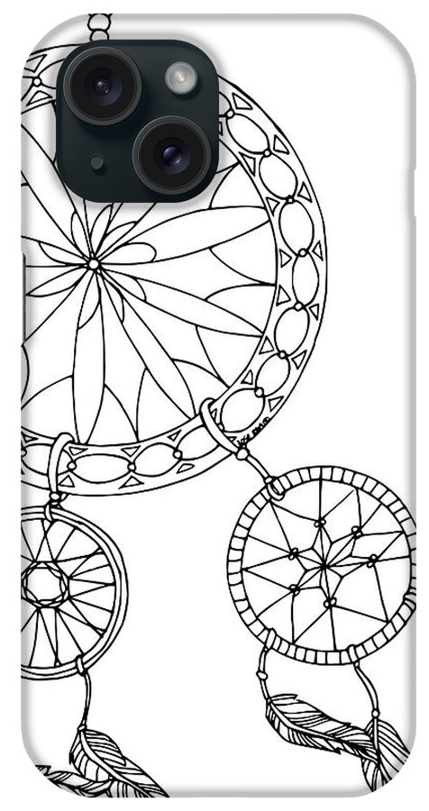 Dc 09 iPhone Case featuring the digital art Dc 09 by Rose Rambo