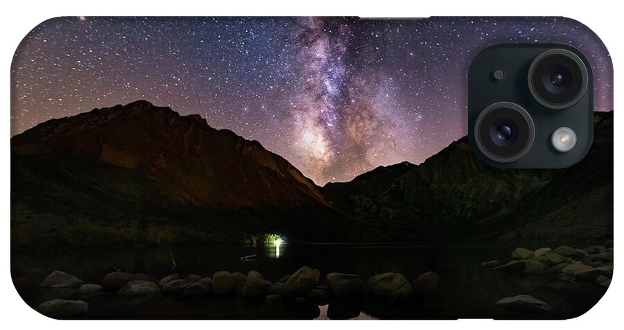 Milkyway iPhone Case featuring the photograph Deep Sky Fishing by Tassanee Angiolillo