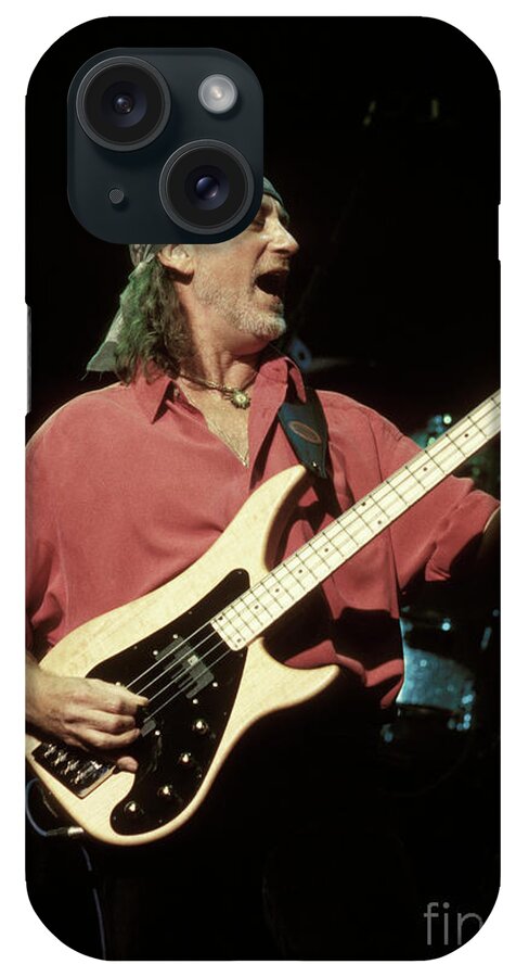Deep Purple iPhone Case featuring the photograph Deep Purple Roger Glover #4 by Concert Photos