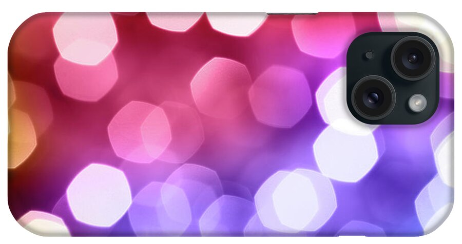 Holiday iPhone Case featuring the photograph Defocused Lights by Blackred