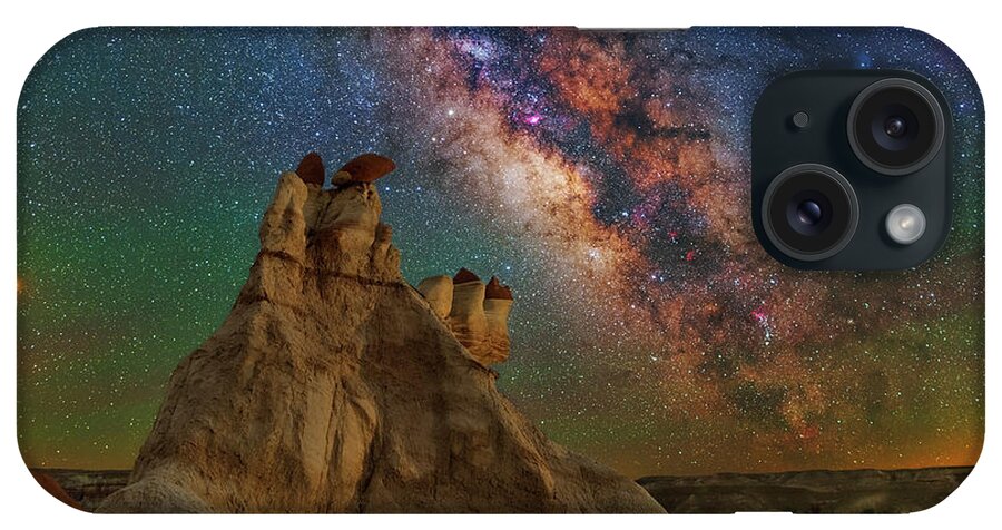 Astronomy iPhone Case featuring the photograph Desert Castle by Ralf Rohner