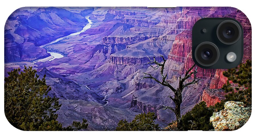 Grand Canyon National Park iPhone Case featuring the photograph Desert View Sunset by Priscilla Burgers