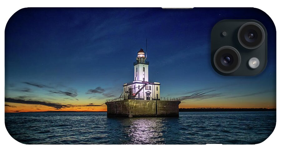 Lighthouse iPhone Case featuring the photograph Detour Lighthouse -5679 by Norris Seward
