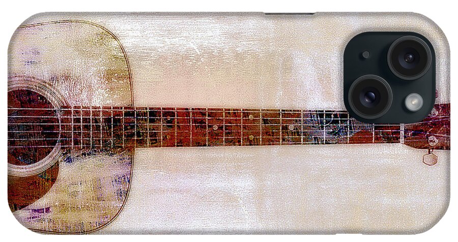 Guitar iPhone Case featuring the photograph Don't Fret It by Rene Crystal