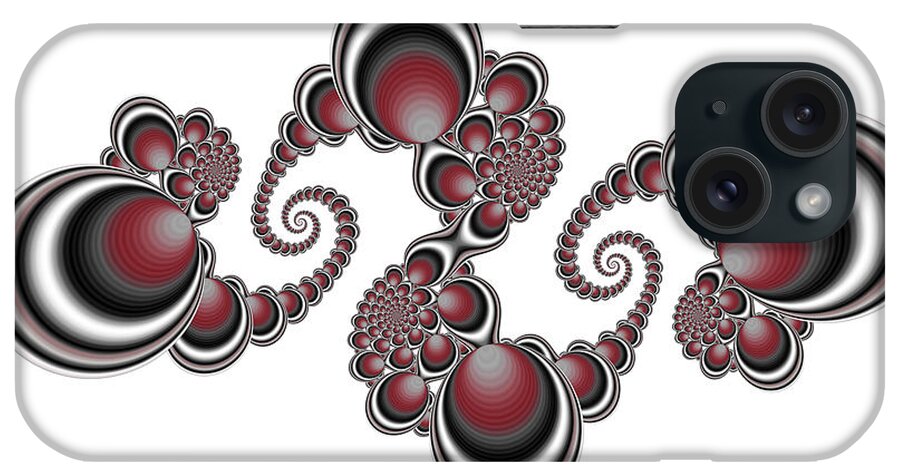 Doodle 2 iPhone Case featuring the digital art Doodle 2 by Fractalicious