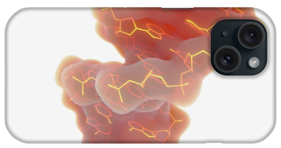 Antiparalell iPhone Case featuring the photograph Double Helix Structure Of Dna by Juan Gaertner