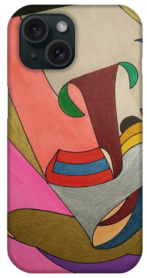 Geo - Organic Art iPhone Case featuring the painting Dream 337 by S S-ray