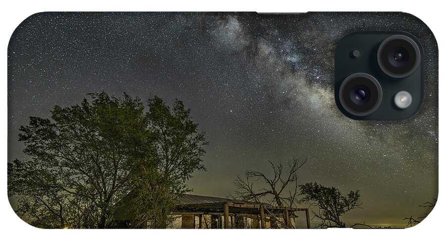 Milky Way iPhone Case featuring the photograph Dreams of Better Days by James Clinich